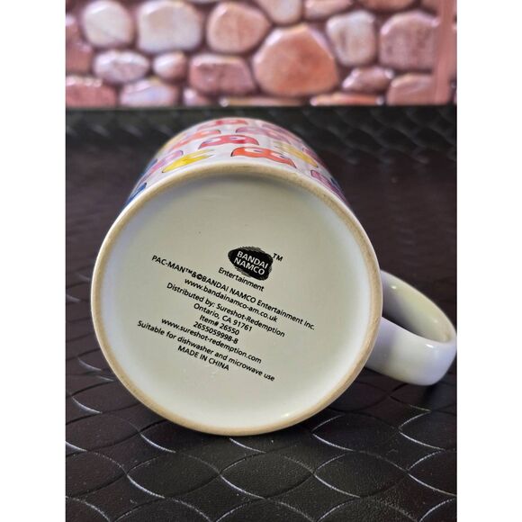Vintage Pac-Man Coffee Mug Cup Bandai Namco - Picture 5 of 8
